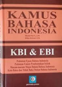 Image of Kamus Bahasa Indonesia KBI & EBI
