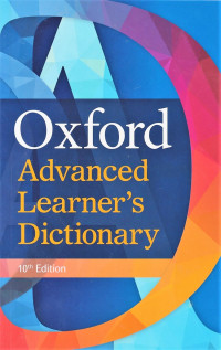 Image of Oxford Advance Leaner's Dictionary